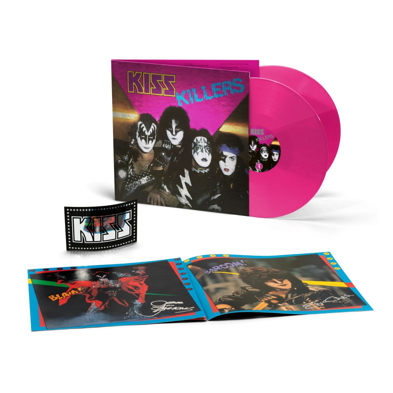 Kiss album Killers in zeer gelimiteerde oplage op Pink Vinyl