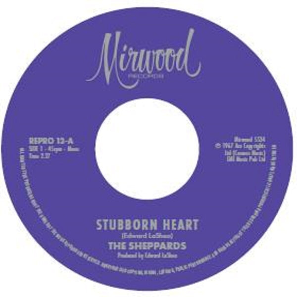  |  7" Single | Sheppards - Stubborn Heart / How Do You Like It (Single) | Records on Vinyl