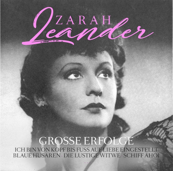 Zarah Leander - Grosse Erfolge |  Vinyl LP | Zarah Leander - Grosse Erfolge (LP) | Records on Vinyl