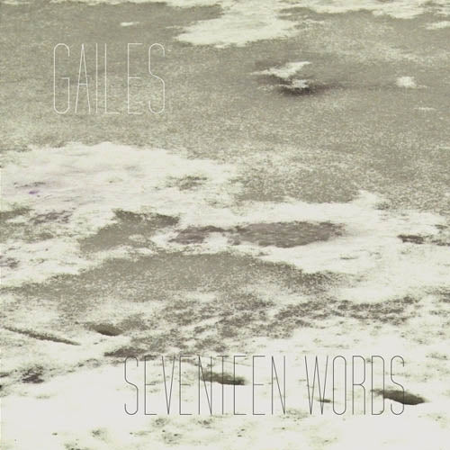 Gailes - Seventeen Words |  Vinyl LP | Gailes - Seventeen Words (LP) | Records on Vinyl