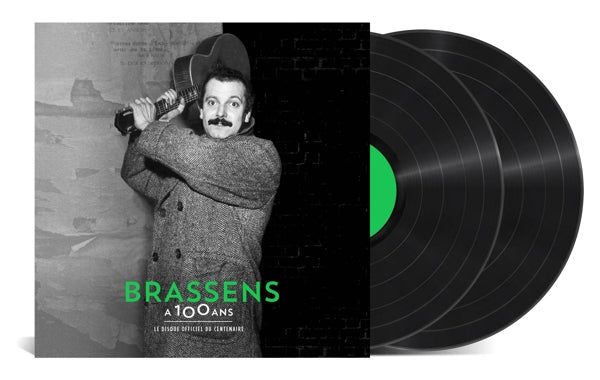 Georges Brassens - A 100 Ans |  Vinyl LP | Georges Brassens - A 100 Ans (2 LPs) | Records on Vinyl