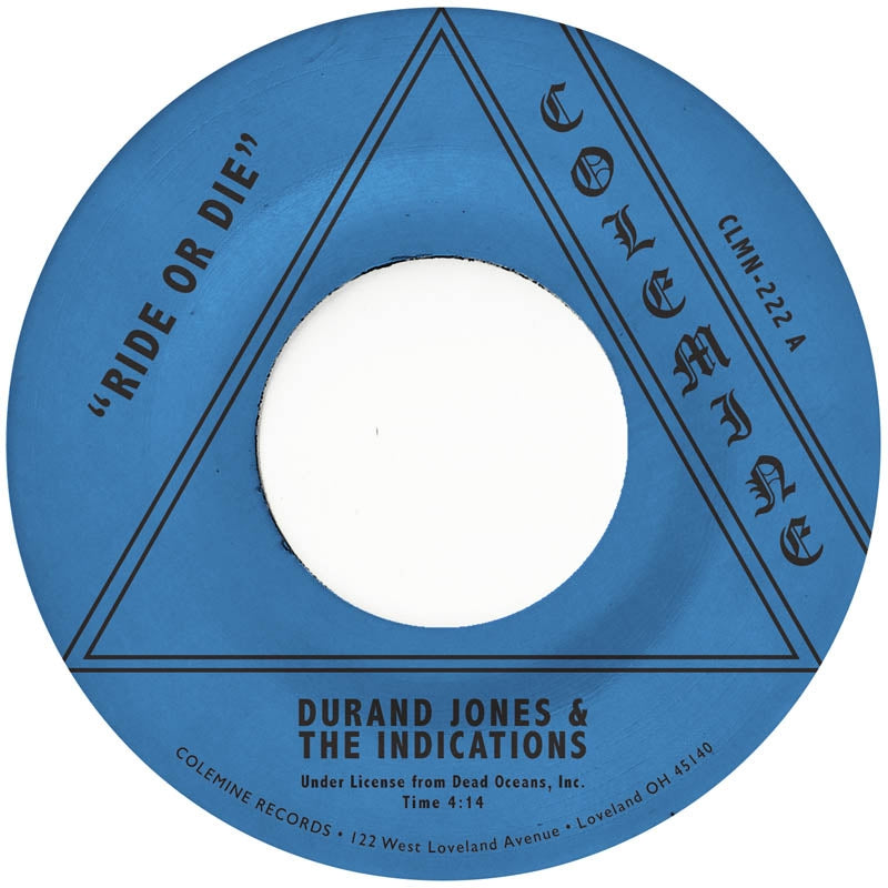  |  7" Single | Durand & the Indications Jones - Ride or Die (Single) | Records on Vinyl