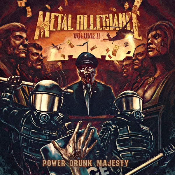Metal Allegiance - Volume Ii: Power Drunk Ma |  Vinyl LP | Metal Allegiance - Volume Ii: Power Drunk Ma (2 LPs) | Records on Vinyl