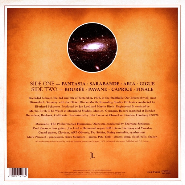 Jon Lord - Sarabande  |  Vinyl LP | Jon Lord - Sarabande  (LP) | Records on Vinyl