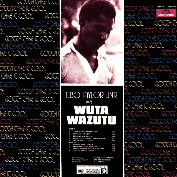 Ebo Taylor Jr - Gotta Take It Cool |  Vinyl LP | Ebo Taylor Jr - Gotta Take It Cool (LP) | Records on Vinyl