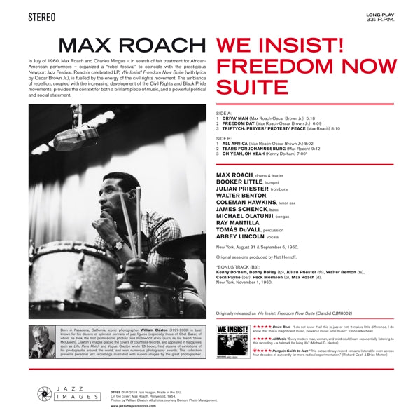 Max Roach - We Insist! Freedom Now.. |  Vinyl LP | Max Roach - We Insist! Freedom Now.. (LP) | Records on Vinyl