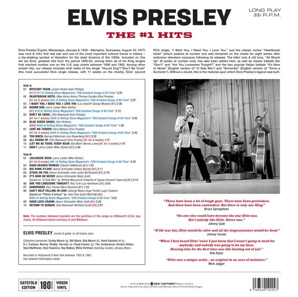 Elvis Presley - #1 Hits  |  Vinyl LP | Elvis Presley - #1 Hits  (LP) | Records on Vinyl
