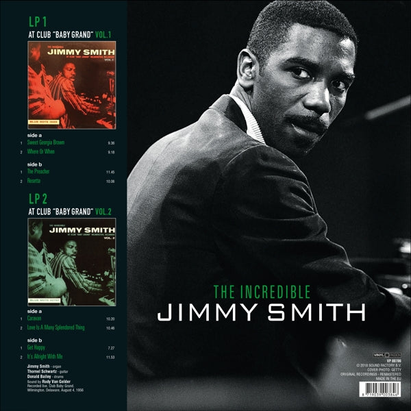 Jimmy Smith - At Club "Baby Grand".. |  Vinyl LP | Jimmy Smith - At Club "Baby Grand".. (2 LPs) | Records on Vinyl