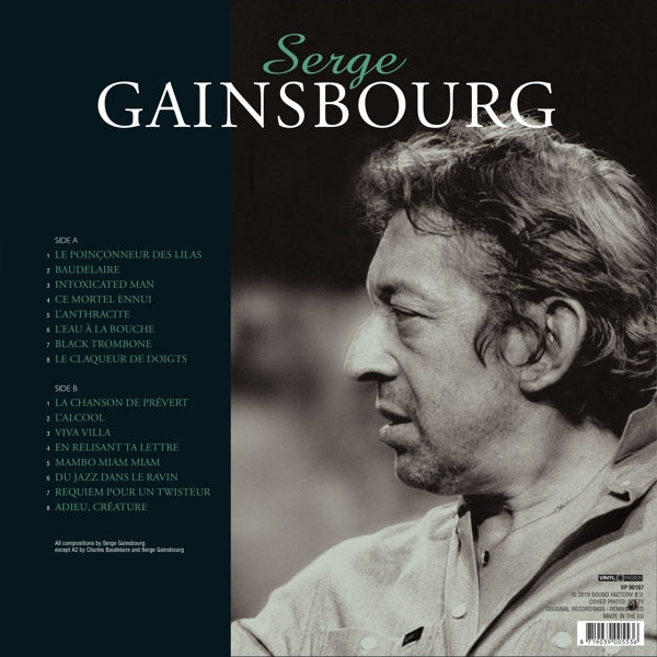 Serge Gainsbourg - Avant Gainsbarre  |  Vinyl LP | Serge Gainsbourg - Avant Gainsbarre  (LP) | Records on Vinyl